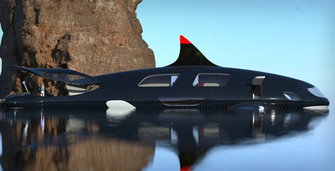 Submarino-orca: projeto de submergvel tem design inusitado