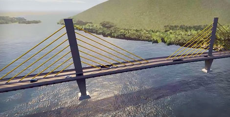 Governo do Paran lana concurso cultural para escolher mascote da Ponte de Guaratuba